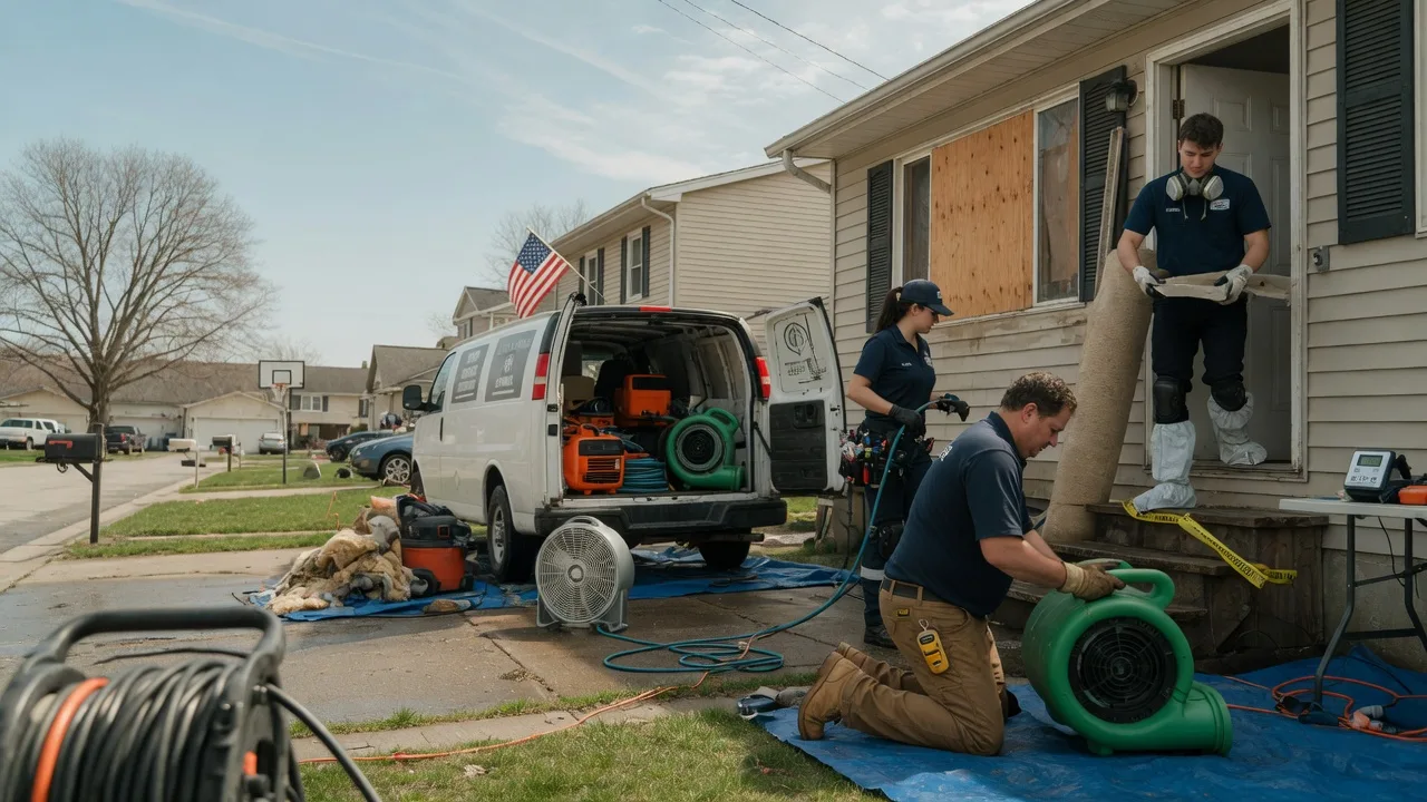 Water Damage Restoration in Manor, TX near me
